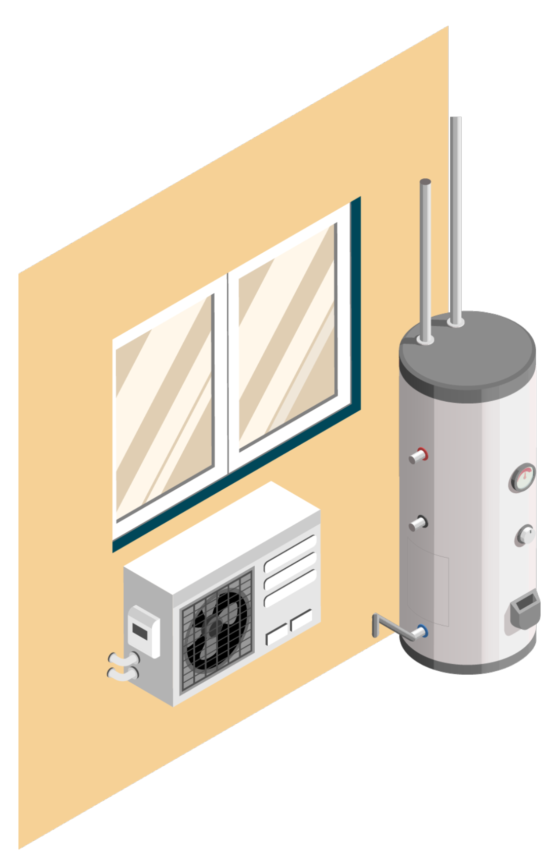 Chauffage, eau chaude et même piscine